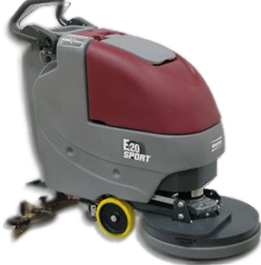 E20-Sport walk behind floor scrubber